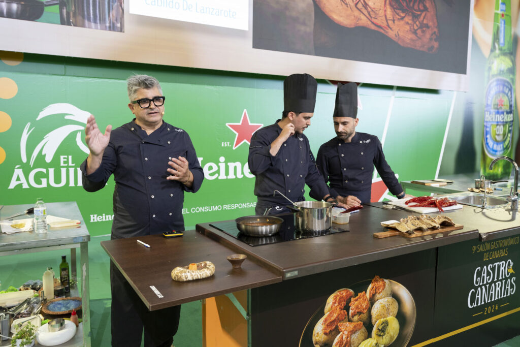 Platocanario.es Santi Benéitez in full presentation on the Heineken stage