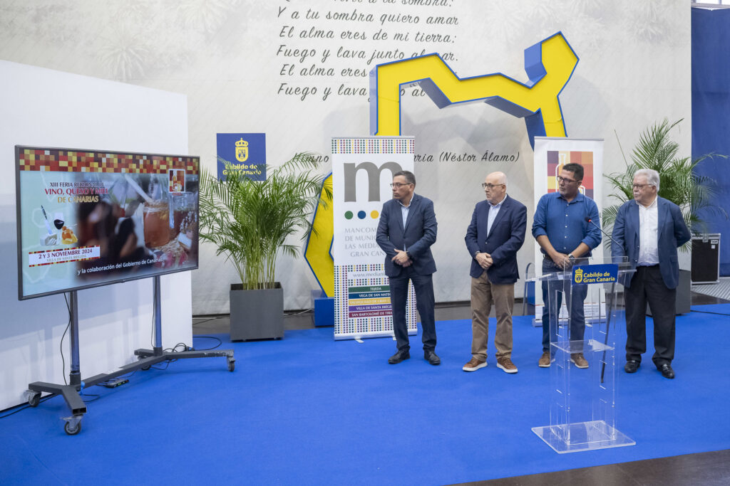 Platocanario.es Presentation of the XIII Wine Fair, cheese and honey from Gran Canaria
