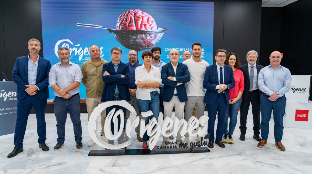 Platocanario.es Foto de familia en la presentación de Orígenes Gran Canaria