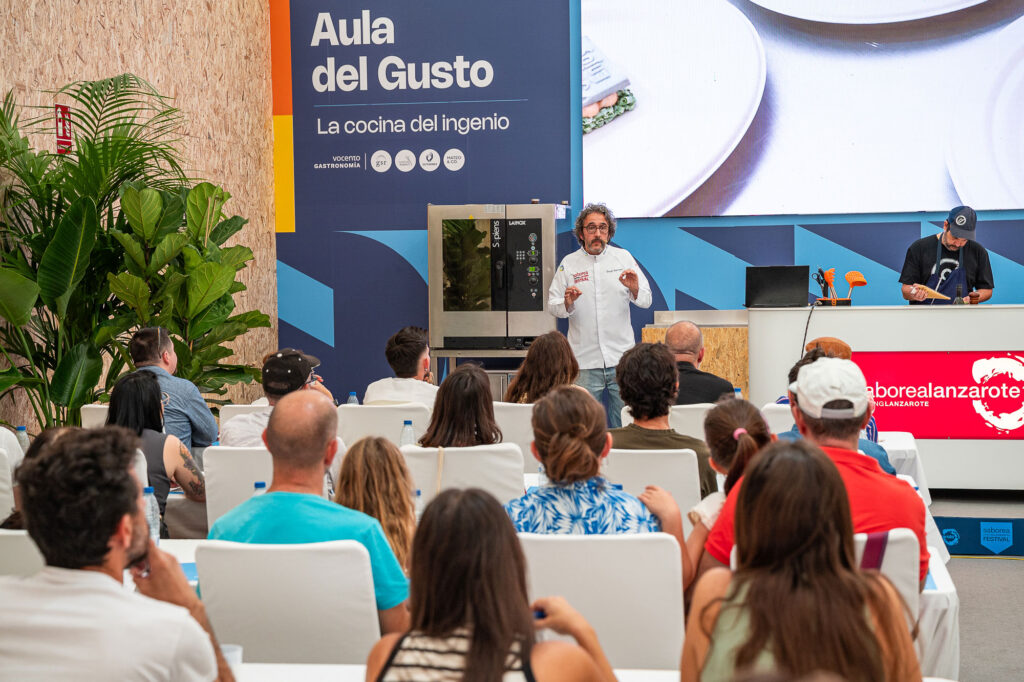 Platocanario.es Diego Guerrero at the Saborea Lanzarote Food and Wine Festival