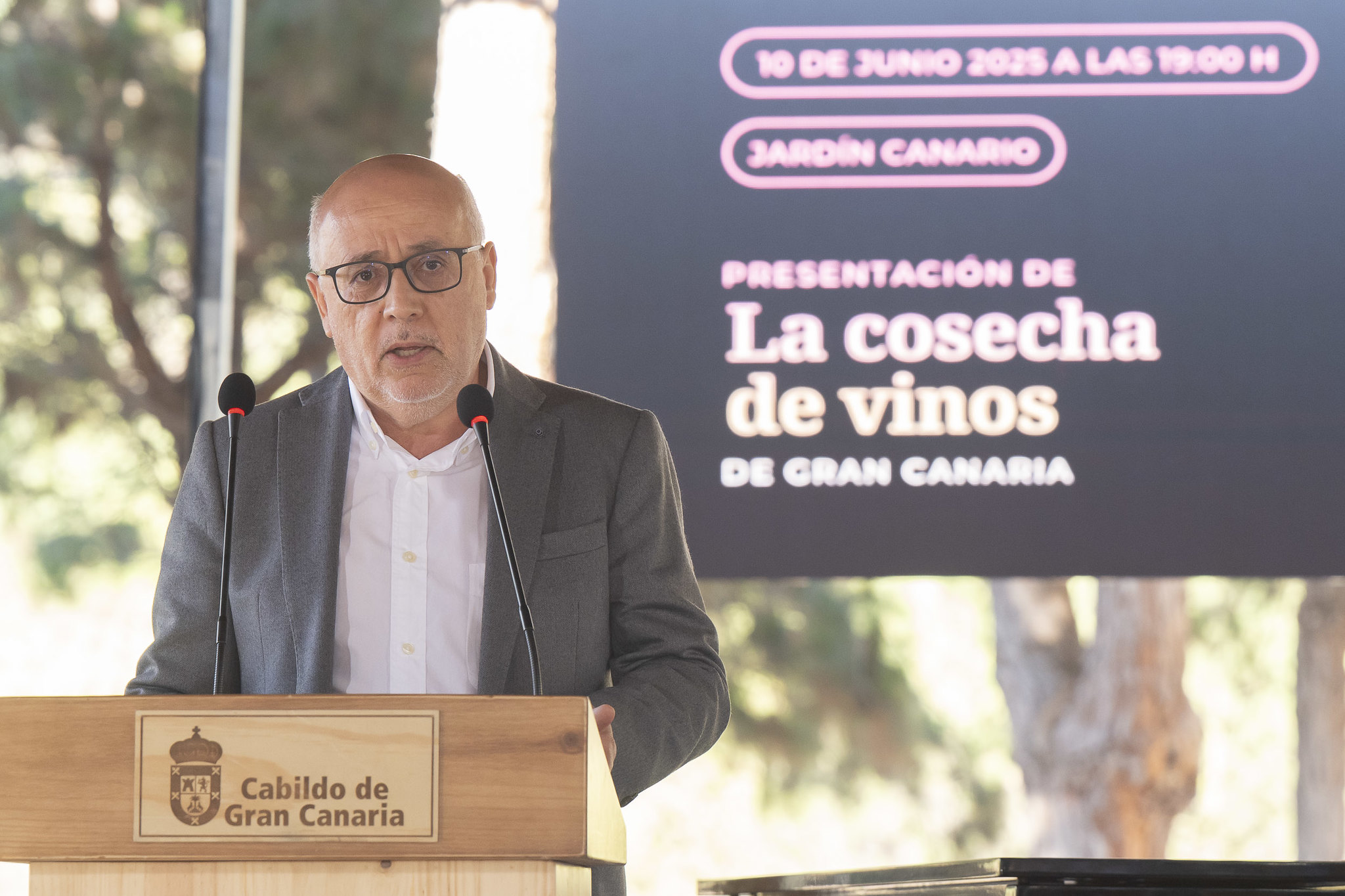Platocanario.es Antonio Morales, president of the Cabildo of Gran Canaria
