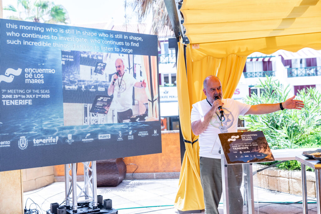Platocanary.is Benjamin Wool, director de Vocento Gastronomía, en la clausura del VII Encuentro de los Mares
