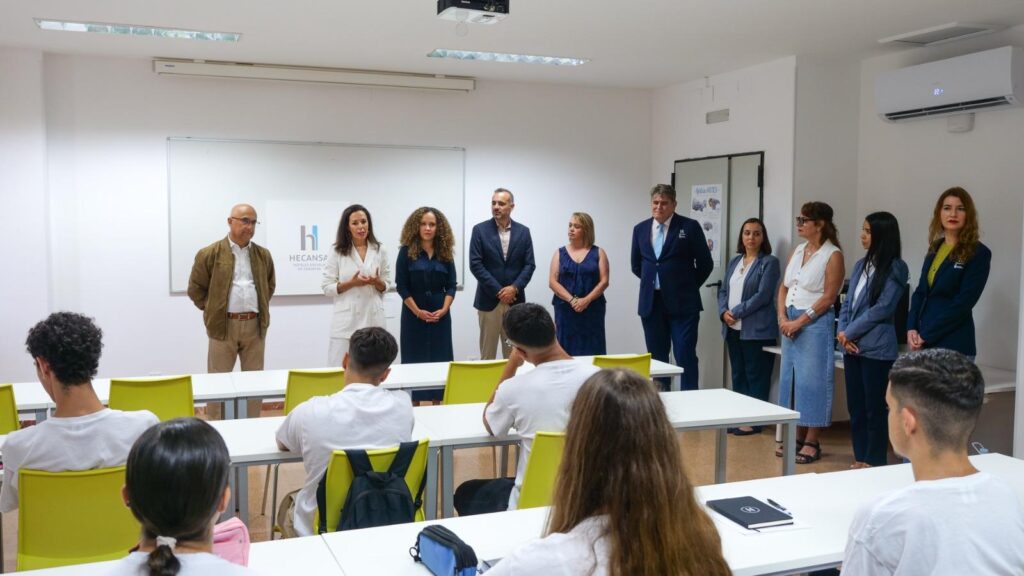 Platocanario.es Start of course in Hecansa