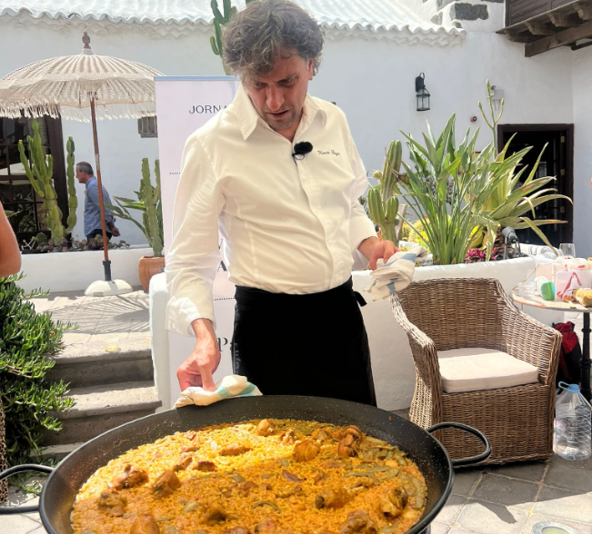 Platocanario.es Vicente Rioja en el Palacio Ico