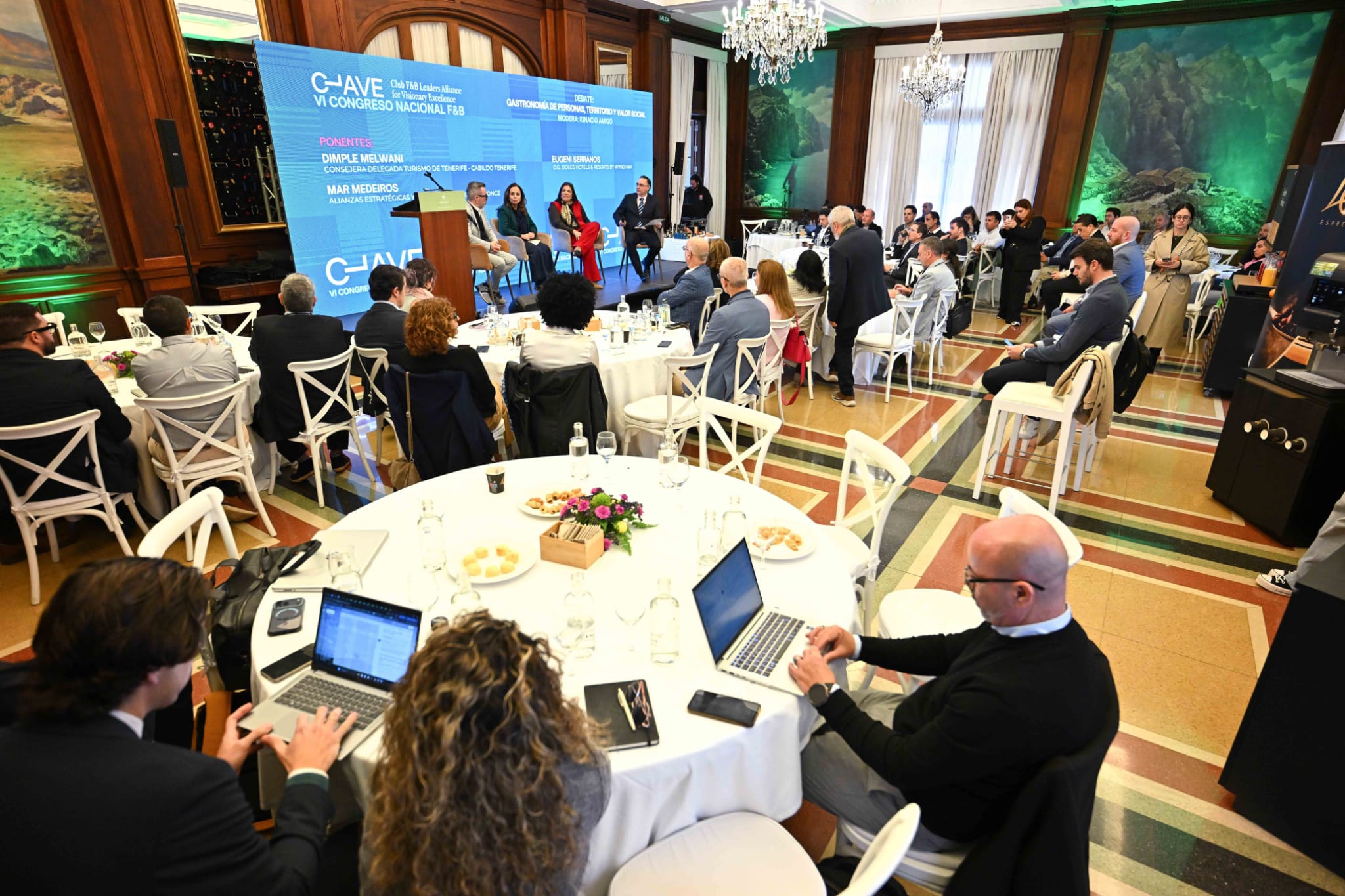 Platocanario.es Un momento de la celebración del Congreso Nacional F&B
