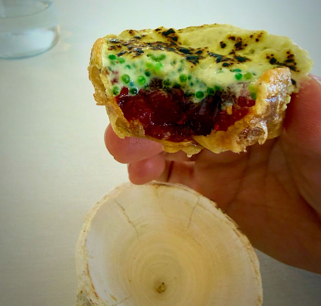 Platocanario.es Cesta de atún tras el primer mordisco