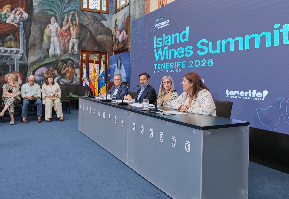 Platocanario.es Presentación del Islands Wine Summit 2026