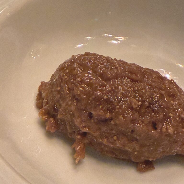 Platocanario.es Fig ice cream with almond horchata
